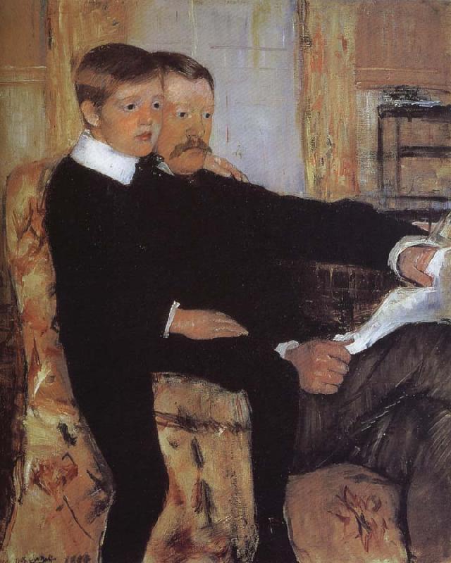 Mary Cassatt Alexander and his son Robert